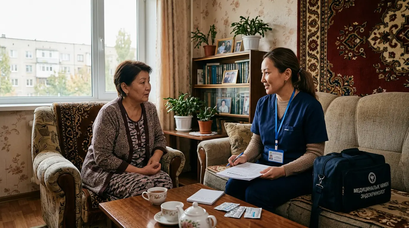 Эндокринолог на дом в Алматы — приезд через 60 минут