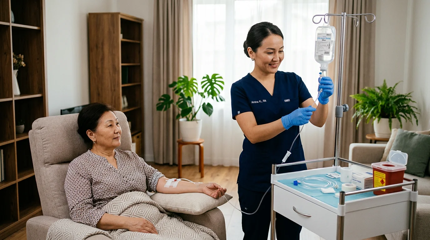 Капельница на дому в Алматы