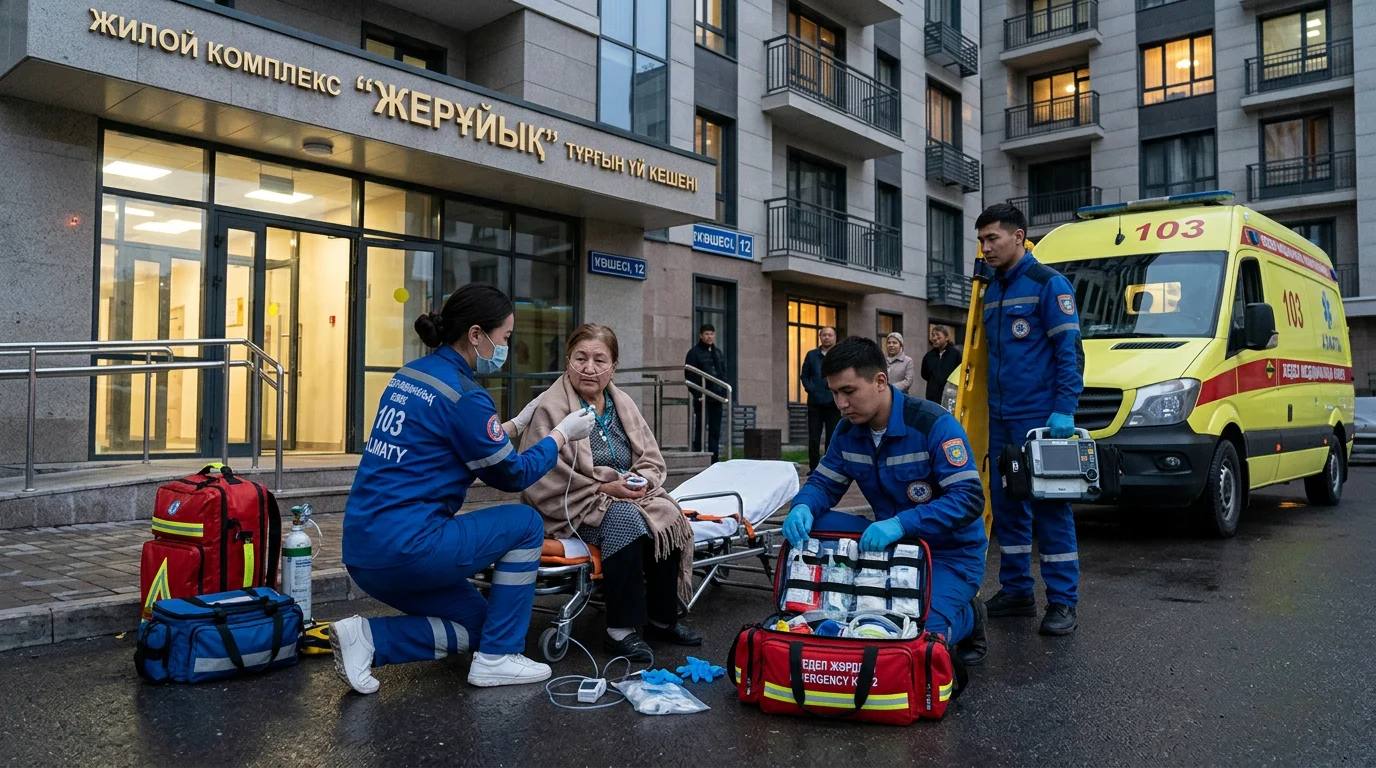 Частная неотложная скорая помощь в Алматы