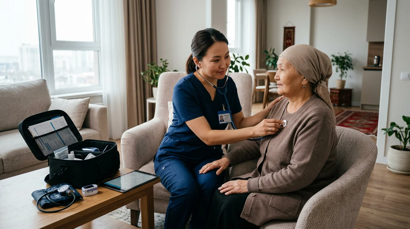 Врач неотложной помощи на дому