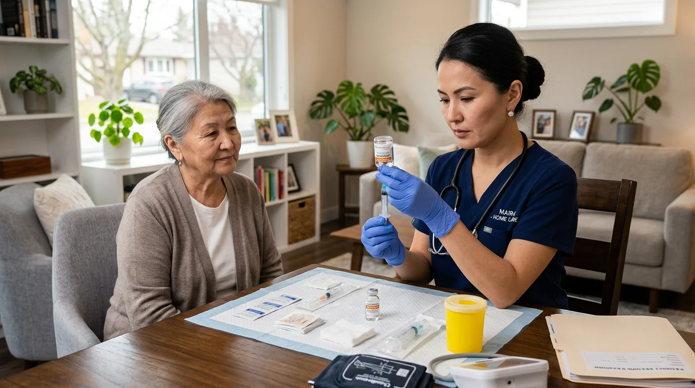 Медсестра для уколов на дому