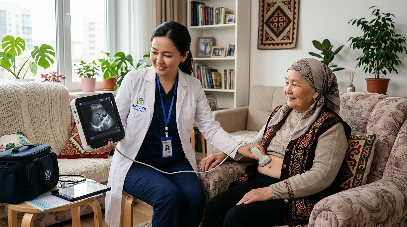 УЗИ на дому в Алматы